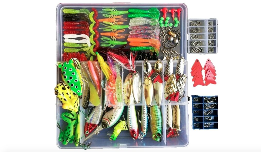 Stock Up with the Topconcpt 275 Piece Freshwater Fishing Lures Kit