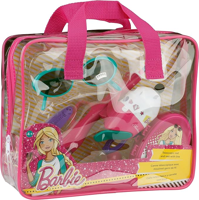 Get the Shakespeare Barbie Purse Fishing Kit for the Little Angler in